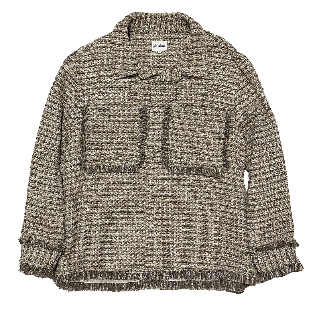 DSN Beige Tweed Jacket