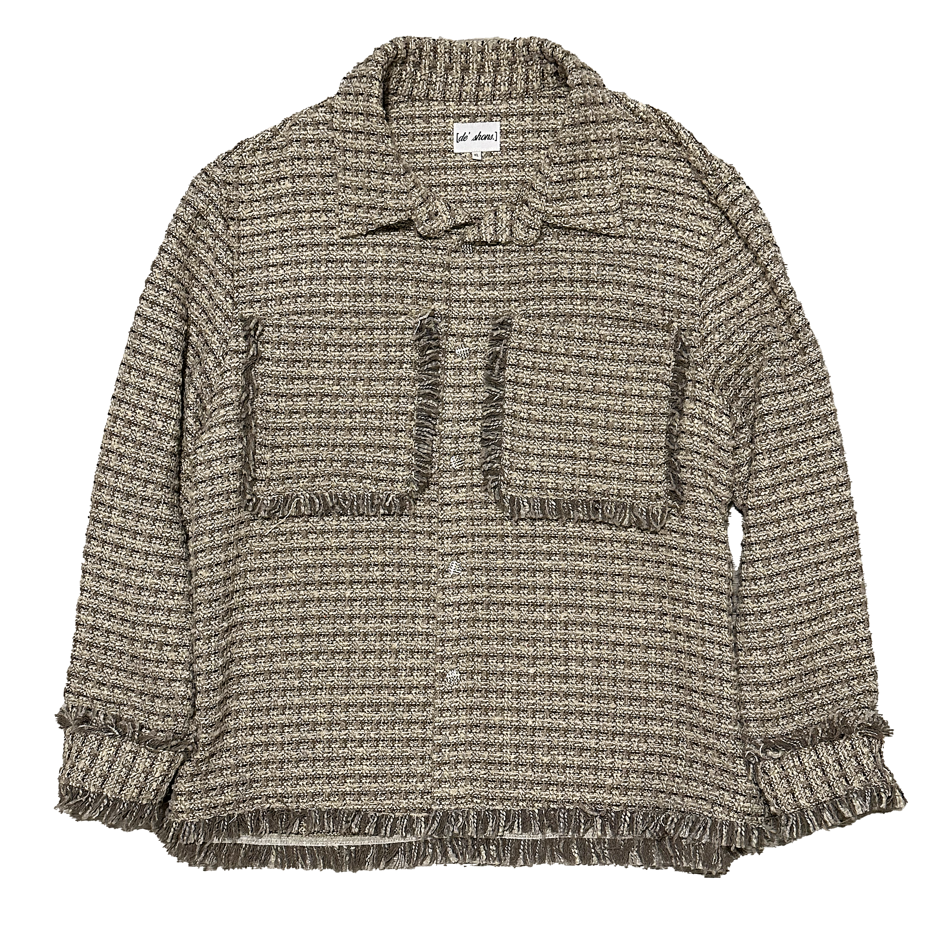 DSN Beige Tweed Jacket