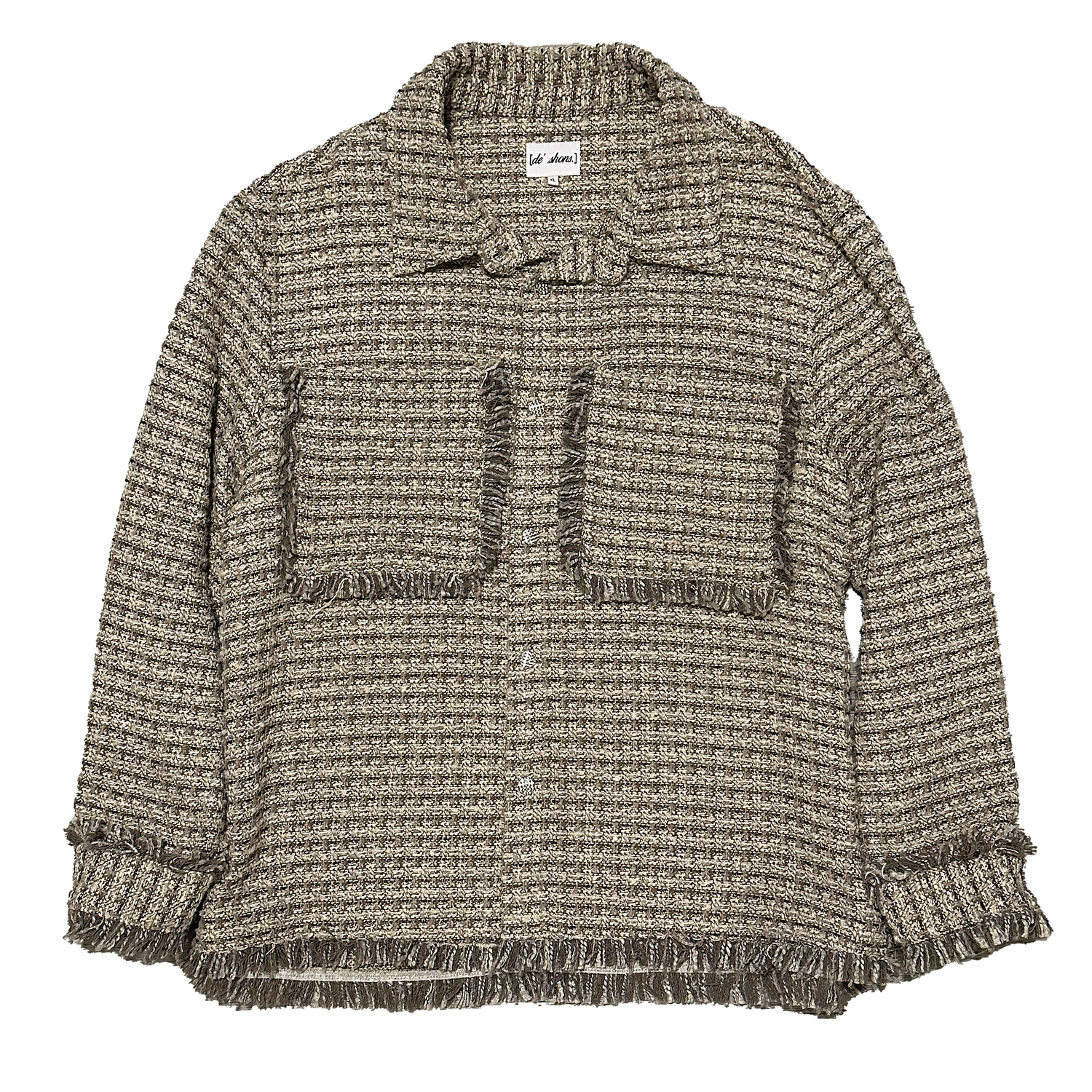 DSN Beige Tweed Jacket
